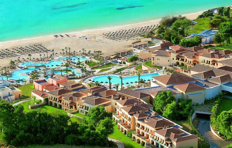 Grecotel Luxme Palms At Riviera Olympia & Aqua Park Loutra Kyllinis Exterior photo