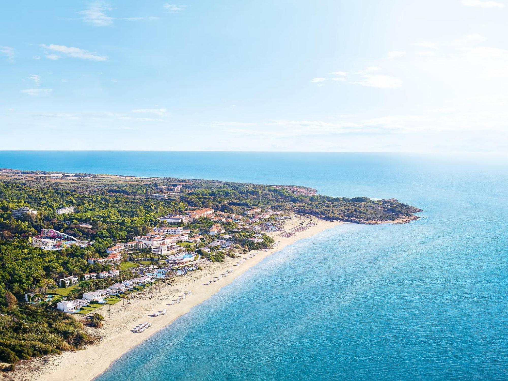 Grecotel Luxme Palms At Riviera Olympia & Aqua Park Loutra Kyllinis Exterior photo