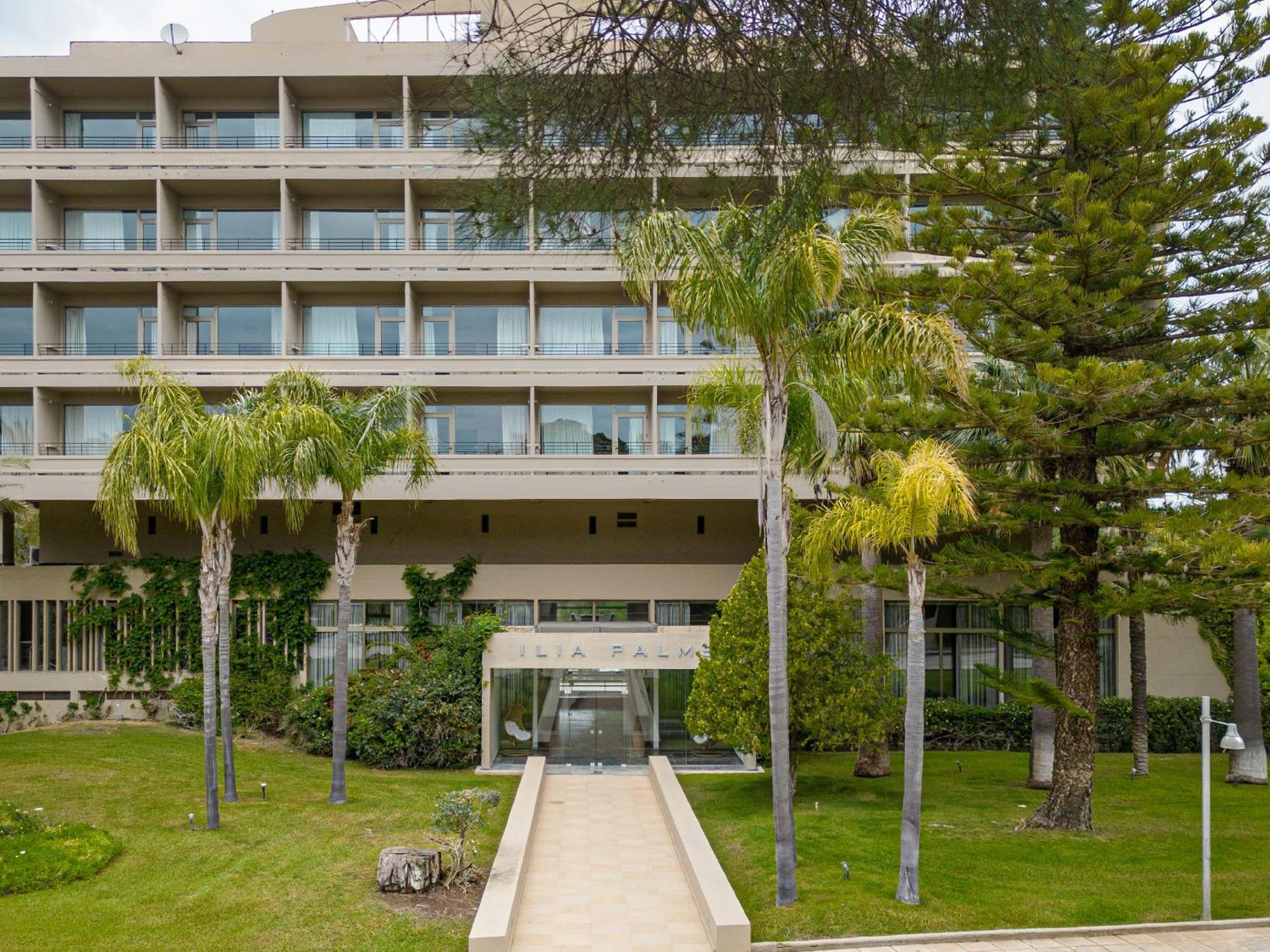 Grecotel Luxme Palms At Riviera Olympia & Aqua Park Loutra Kyllinis Exterior photo