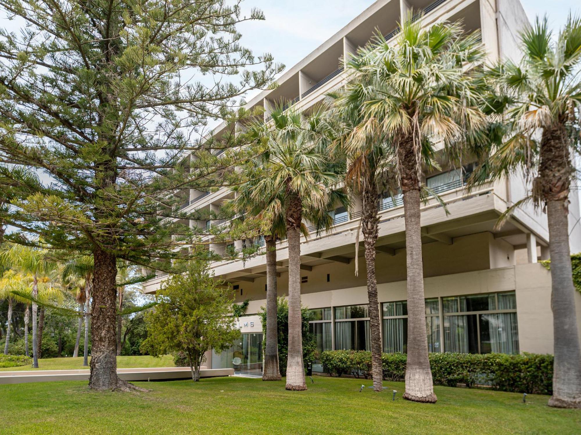 Grecotel Luxme Palms At Riviera Olympia & Aqua Park Loutra Kyllinis Exterior photo