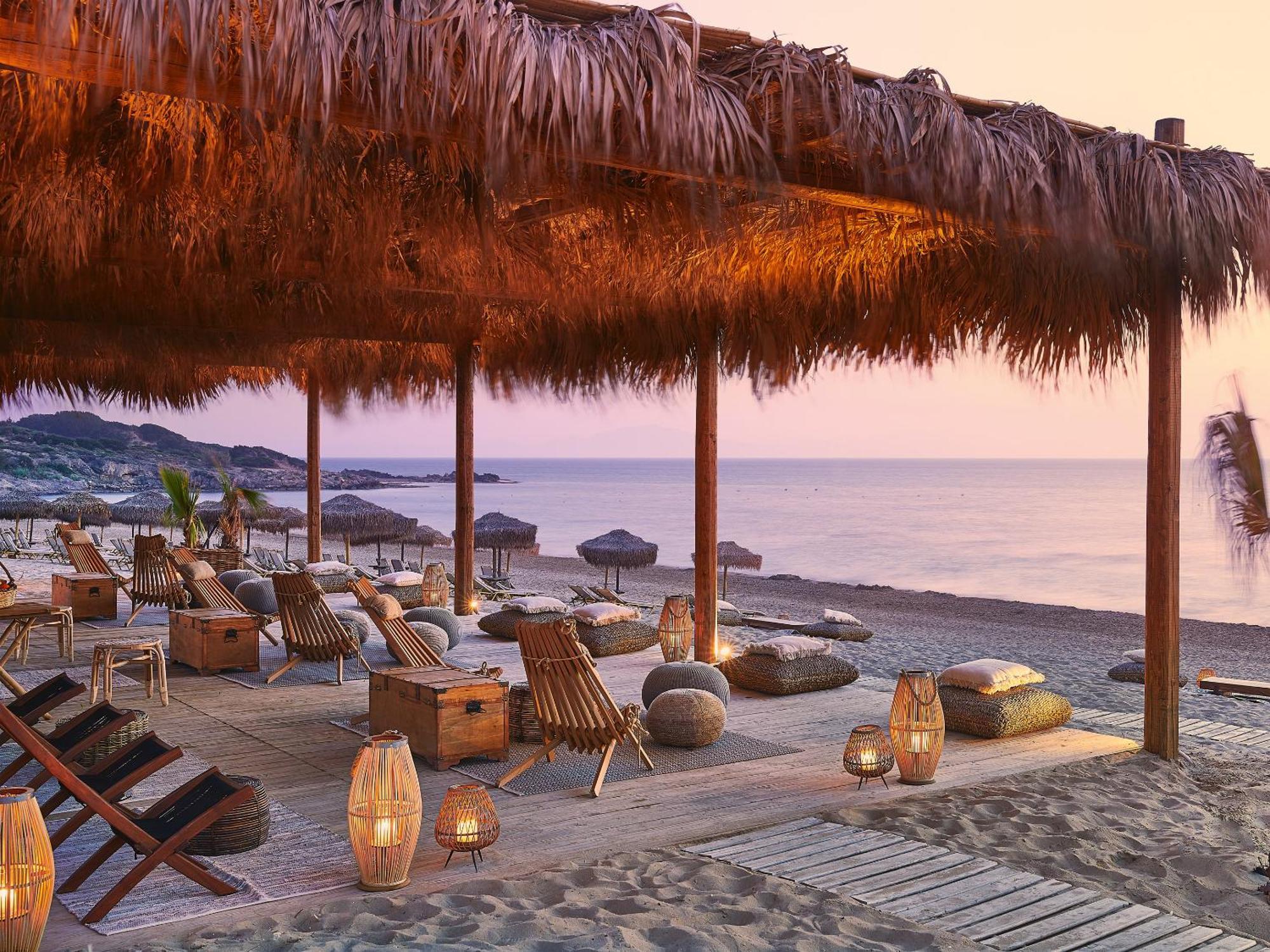 Grecotel Luxme Palms At Riviera Olympia & Aqua Park Loutra Kyllinis Exterior photo